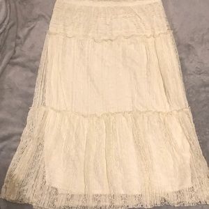 Indigo Soul women’s cream skirt